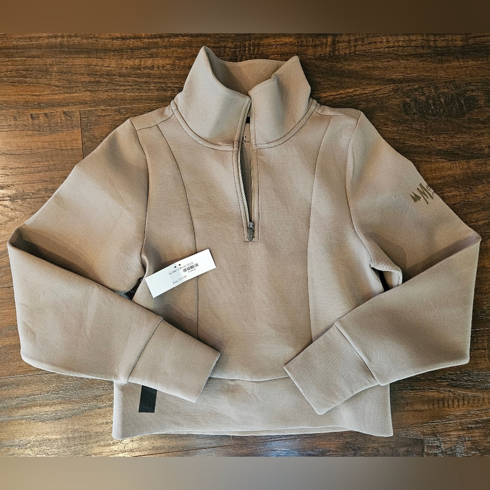 UNRL Asst LuxBreak 1/2 Zip, Hazelnut